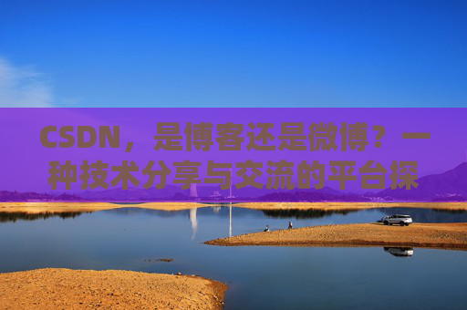 CSDN,是博客还是微博?一种技术分享与交流的平台探讨
